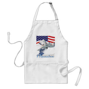Amerikaanse gevechtsjager standaard schort
