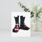 Amerikaanse gevechtsschoenen kaart (Staand voorkant)