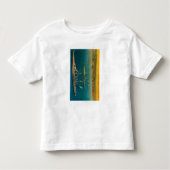 Amerikaanse gevechtstroepen verankerd op strand va kinder shirts (Voorkant)