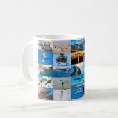 AMERIKAANSE GEVECHTSVLIEGTUIG "MONTAGE" KOFFIEMOK (Voorkant links)