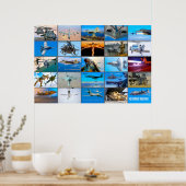 AMERIKAANSE GEVECHTSVLIEGTUIG "MONTAGE" POSTER (Keuken)