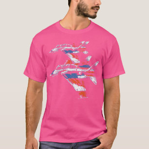 Amerikaanse gevechtsvliegtuigen t-shirt