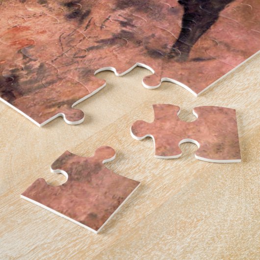 Amerikaanse gif van CE Swan,  buffeldieren Legpuzzel (Zijkant)