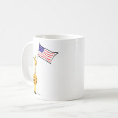 Amerikaanse Giraffe Koffiemok (Voorkant links)