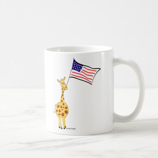 Amerikaanse Giraffe Koffiemok (Rechts)