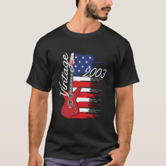 Amerikaanse gitaar sinds 2003 t-shirt
