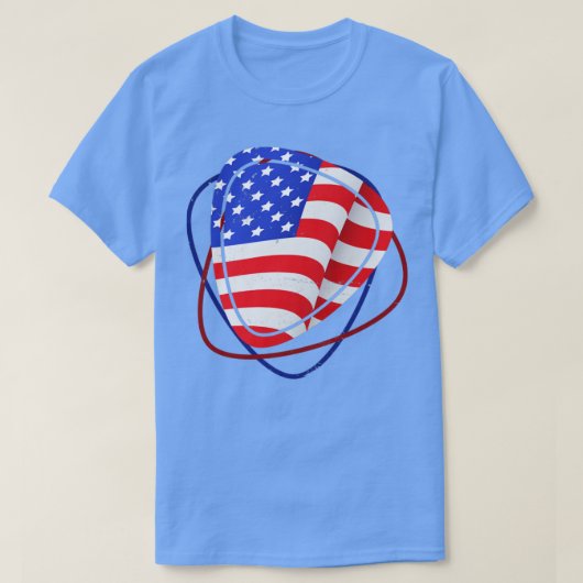Amerikaanse gitarist t-shirt (Design voorkant)