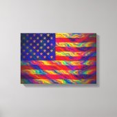 Amerikaanse Glorie Canvas Afdruk (Voorkant)