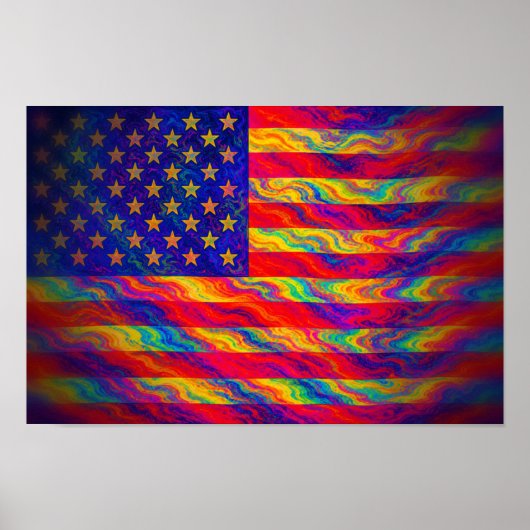 Amerikaanse Glorie Poster (Voorkant)