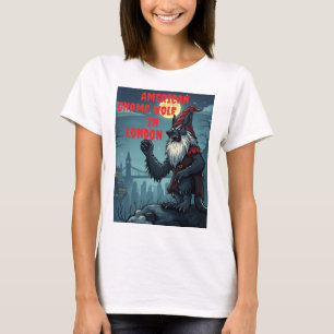 Amerikaanse gnoom wolf in Londen T-shirt