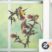 Amerikaanse Goldfinch Audubon Birds of America Raamsticker (Huis)