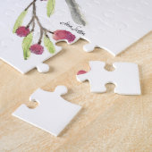 Amerikaanse Goldfinch Bird Waterverf Art Legpuzzel (Zijkant)