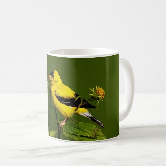 Amerikaanse Goldfinch Koffiemok (Voorkant rechts)