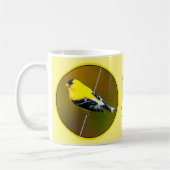 Amerikaanse Goldfinch - originele foto Koffiemok (Links)