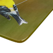 Amerikaanse Goldfinch - originele foto Snijplank (Hoek)