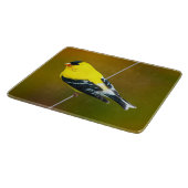 Amerikaanse Goldfinch - originele foto Snijplank (Hoek)