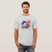 Amerikaanse Golf T-shirt (Voorkant volledig)
