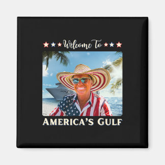 Amerikaanse Golf Trump Sombrero Mexico Amerikaanse Magneet