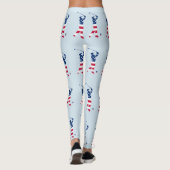 Amerikaanse golflengte leggings (Achterkant)