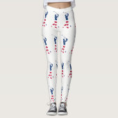Amerikaanse golflengte leggings (Voorkant)
