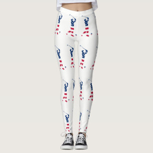 Amerikaanse golflengte leggings