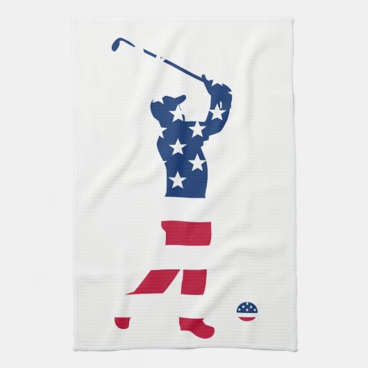 Amerikaanse golflengte theedoek (Verticaal)