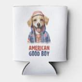 Amerikaanse GoodBoy Dog US Jacket de Juli Blikjeskoeler (Voorkant)