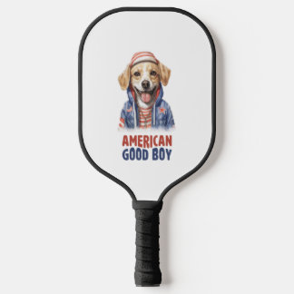 Amerikaanse GoodBoy Dog US Jacket de Juli Pickleball Paddle