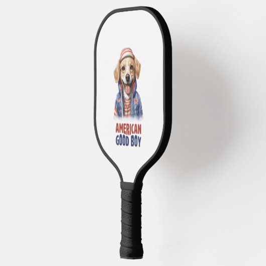 Amerikaanse GoodBoy Dog US Jacket de Juli Pickleball Paddle (Links)