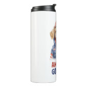 Amerikaanse GoodBoy Dog US Jacket de Juli Thermosbeker (Gedraaid links)