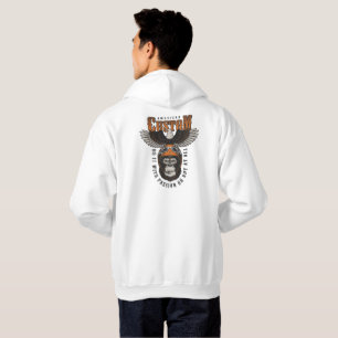 Amerikaanse Gorilla Motorfiets Vintage Biker Adela Hoodie