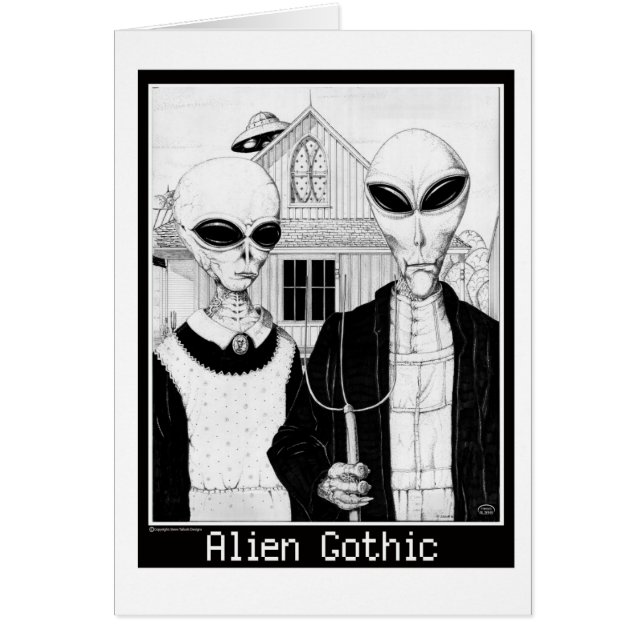 Amerikaanse Gothic, Alien-portretten, Aliens (Voorkant)