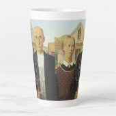 Amerikaanse Gothic Latte Mok (Voorkant)