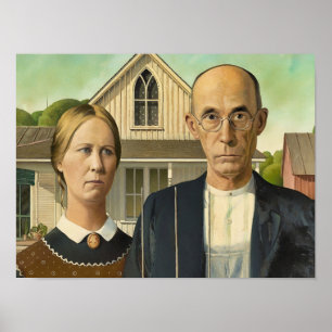 Amerikaanse Gothic Poster