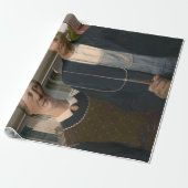 Amerikaanse gotiek: platteland leeft arm boer cadeaupapier (Uitgerold)