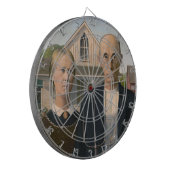 Amerikaanse gotiek: platteland leeft arm boer dartbord (Voorkant Links)