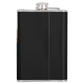 Amerikaanse gotiek: platteland leeft arm boer heupfles (Achterkant)