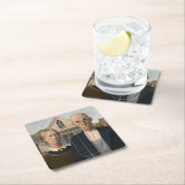 Amerikaanse gotiek: platteland leeft arm boer kartonnen onderzetters (Insitu)