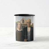 Amerikaanse gotiek: platteland leeft arm boer mok (Midden)