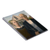 Amerikaanse gotiek: platteland leeft arm boer notitieboek (Rechterzijde)