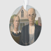 Amerikaanse gotiek: platteland leeft arm boer ornament (voorkant)