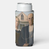 Amerikaanse gotiek: platteland leeft arm boer seltzer blikjeskoeler (Seltzer Voorkant)