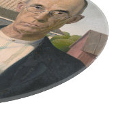 Amerikaanse gotiek: platteland leeft arm boer snijplank (Hoek)