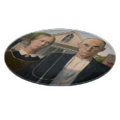 Amerikaanse gotiek: platteland leeft arm boer snijplank (Hoek)