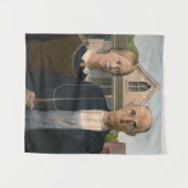 Amerikaanse gotiek: platteland leeft arm boer wandkleed (Voorkant (horizontaal))