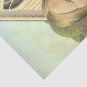 Amerikaanse gotische beroemde kunstwerk art decoup tissuepapier (Detail)