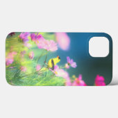 Amerikaanse Goudvink en Coreopsis Case-Mate iPhone Case (Achterkant (horizontaal))