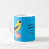 Amerikaanse Goudvink Koffiemok (Voorkant links)