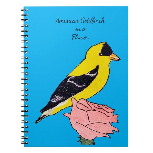 Amerikaanse Goudvink Notitieboek (Voorkant)