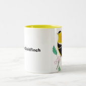 Amerikaanse goudvink tweekleurige koffiemok (Center)